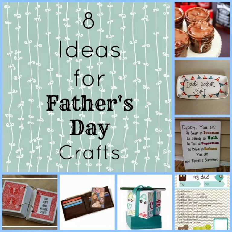 8 Ideas for Father’s Day Crafts