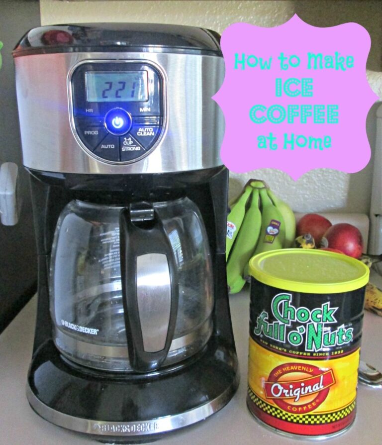 How to Make Iced Coffee at Home