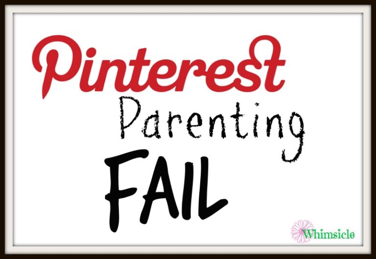 Parenting Pinterest Fail