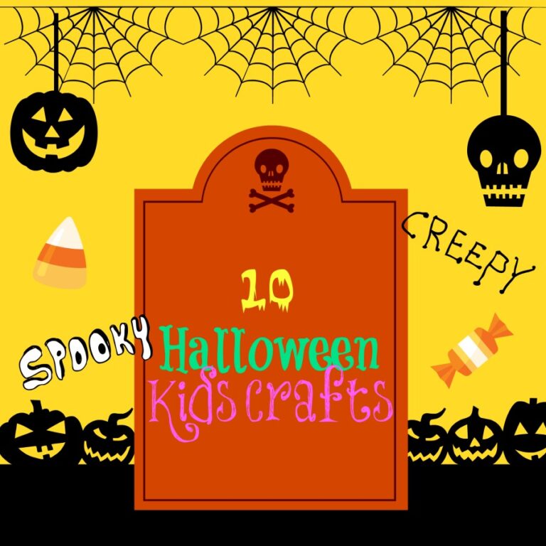 Simple Halloween Kids Crafts