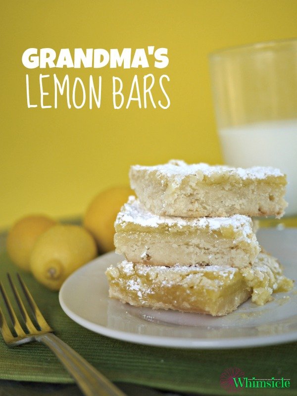 Grandma’s Lemon Bars