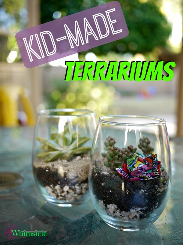 Kid-Made Terrariums