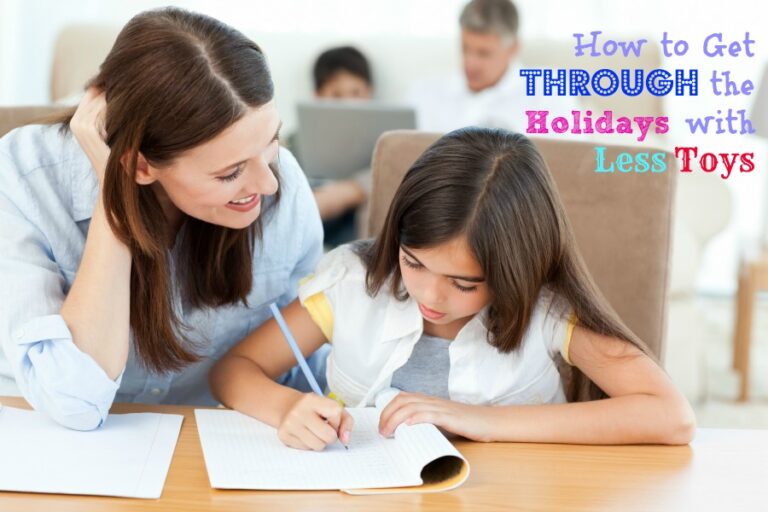 How to Get Through the Holidays with Less Toys