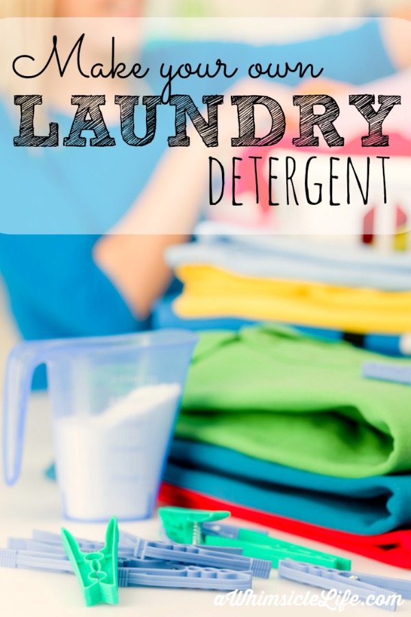 Homemade Laundry Detergent