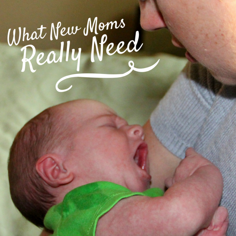 What New Moms Really Need