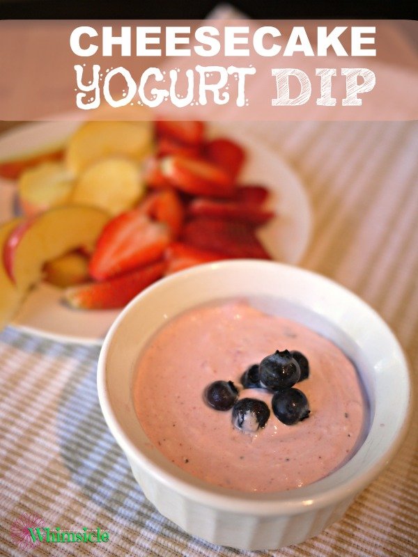 Cheesecake Yogurt Fruit Dip