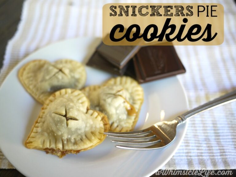 Snickers Pie Cookies