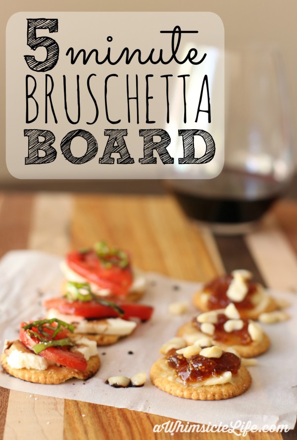 5-Minute Bruschetta Board