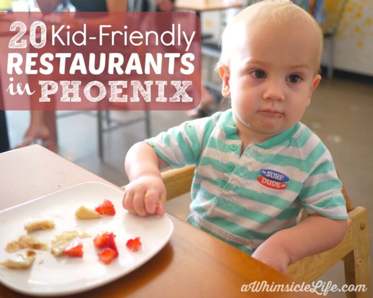 Kid Friendly Restaurants in Phoenix