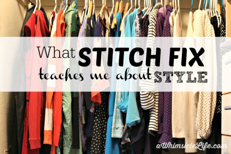 What Stitch Fix Teaches me about Style