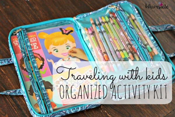  Kids Travel Activity Kit- Airplane Activities for Kids