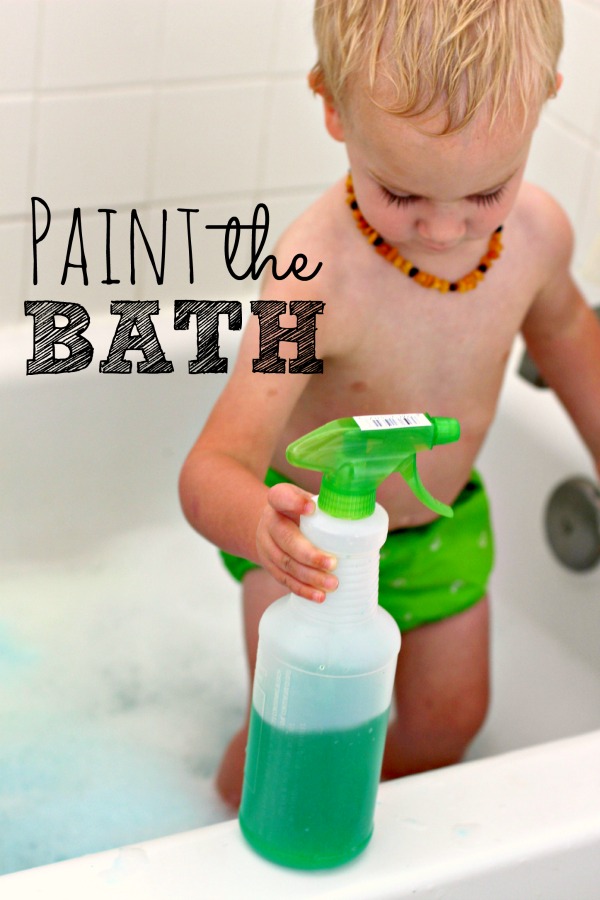 Homemade Bath Paints