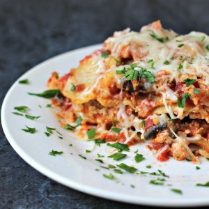 This is MOST delicious lasagna you will ever eat! I literally run home to eat the leftovers for lunch each day!