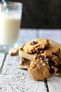 Salted Chocolate Chip Cookies