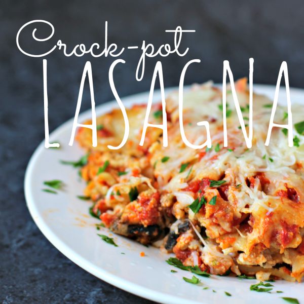 Crock Pot Lasagna