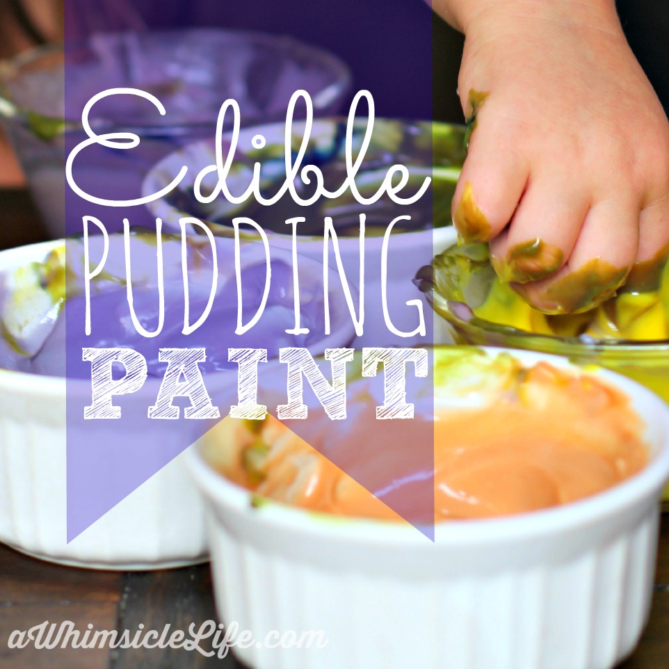 This finger paint is edible as well as delicious. Plus, it is super simple. Buy the supplies from the dollar store and be painting with your kids within 5 minutes!