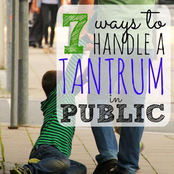 7 Tips to Calm Toddler Tantrums in Public