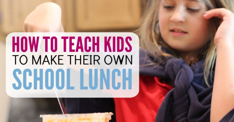 How to Teach Kids to Pack Lunch