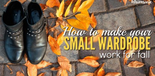 Need some fall outfit ideas but don't want to buy more clothes? Here's how to make a small wardrobe work for fall.