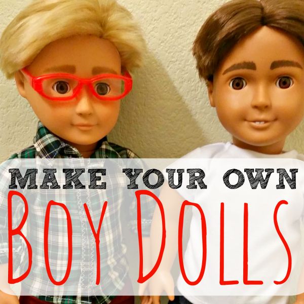 Create Your Own American Boy Dolls