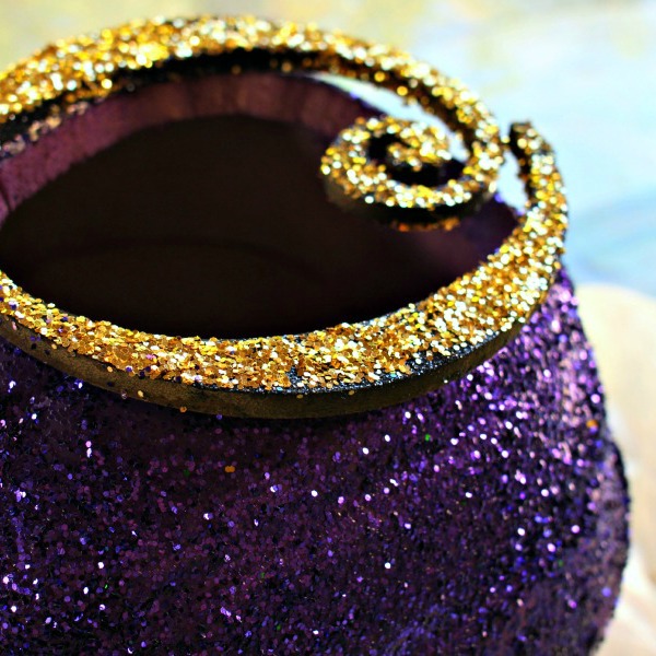 Trick or Treat Glitter Pumpkin Stack