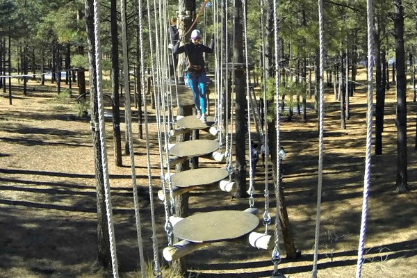 Zip Lining In Flagstaff