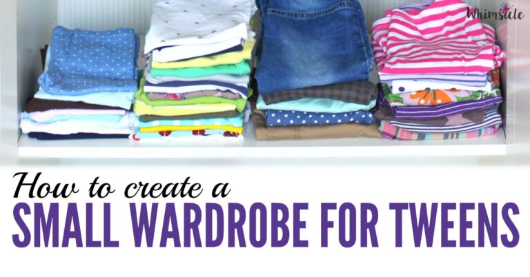 How to Create a Tween’s Small Wardrobe