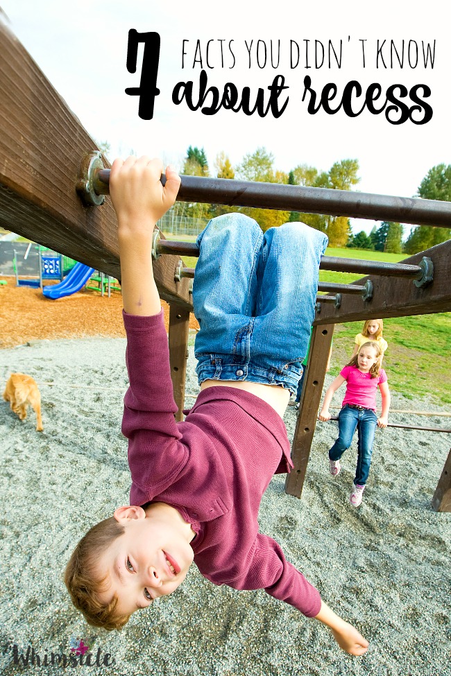 Think the time your child gets for recess is incredibly SHORT?  It's not like that everywhere.  This post explains 7 facts you may not know about recess in the US as well as what you can do about it!