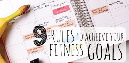 Do you have fitness goals but have a hard time reaching them? I use these 9 rules everyday to improve my eating and my energy. The first one alone makes such a difference!
