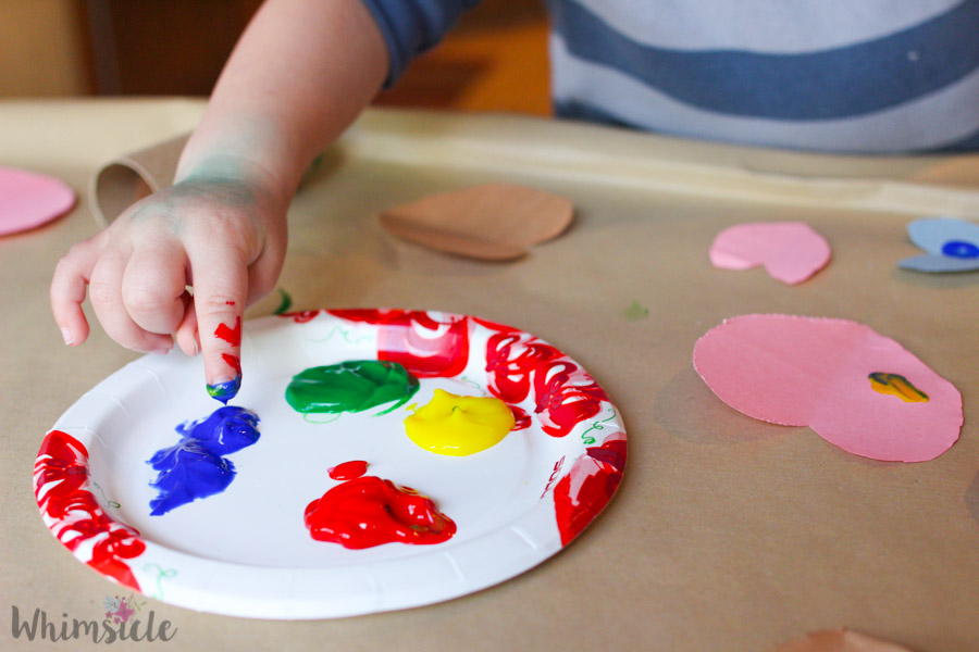 toddler-fingerpaint-valentines