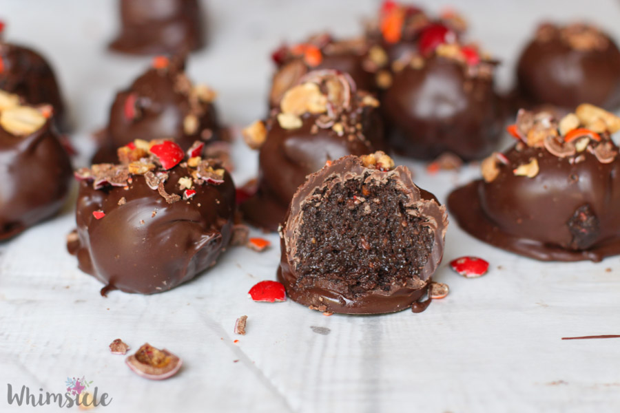 Like a little heat with your chocolate? These chili truffles are super simple to make and include one of the newest M&M's® Peanut flavors!
