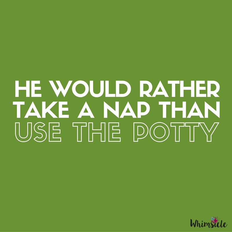 What to do when potty training isn't working. You are doing everything, but your kid just isn't getting it. It's OK. This will give you five tips on how to make it through.