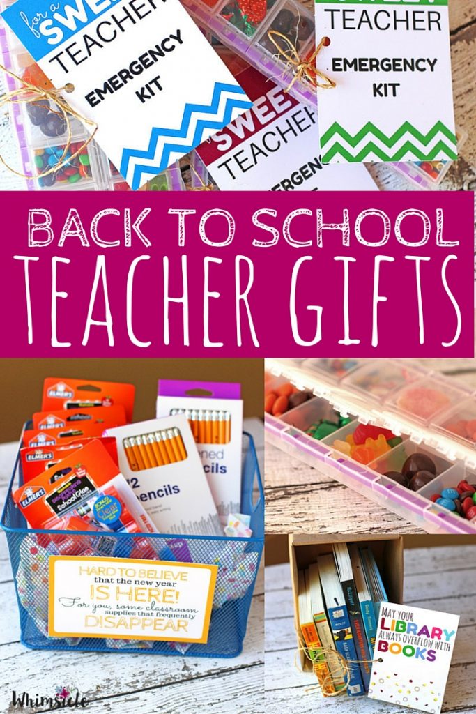 Want to get on the teacher's good side? These are perfect gifts that will help your child's teacher in the beginning of the year. Plus they are easy back to school teacher gifts!
