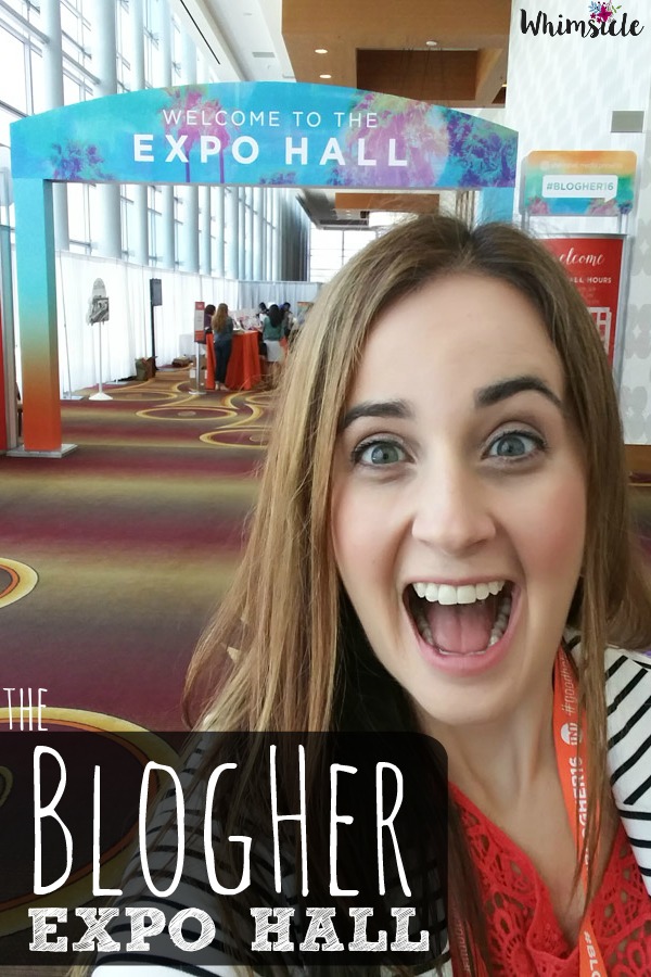 Wonder what bloggers do at a conference? Here's an inside look at the BlogHer Expo hall! Sponsored.
