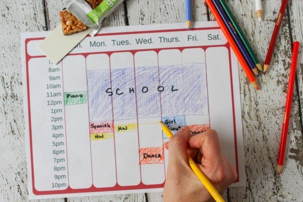 Help Your Child Manage Her After School Schedule