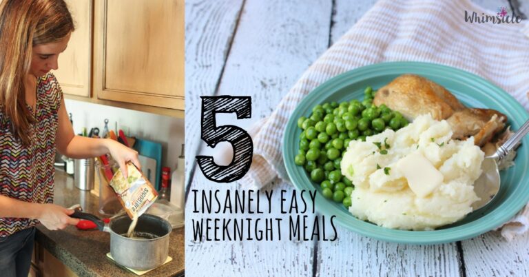 5 Ten Minute Easy Weeknight Dinners