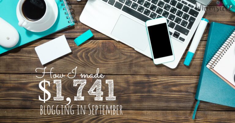 How I made $1,741 in September