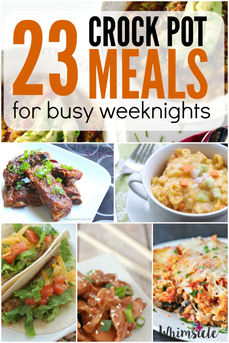 25 Easy Weeknight Crockpot Dinner Ideas ⋆ Real Housemoms