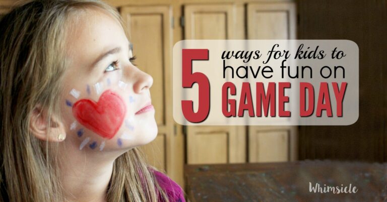 5 Ways for Kids to Have Fun on Game Day