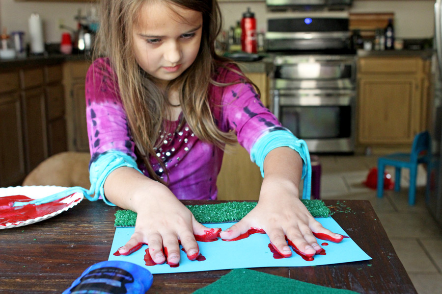 kid football craft