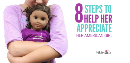 SO worried that my daughter wouldn't appreciate her American Girl doll! Love these tips!