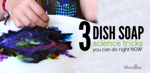 Want a fun kid activity that needs only a couple of supplies? Do these 3 activities tonight with only dish soap and other ingredients you have in your kitchen.