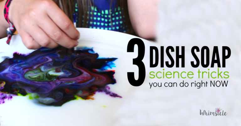 3 Dish Soap Science Tricks You Can DO Right Now!