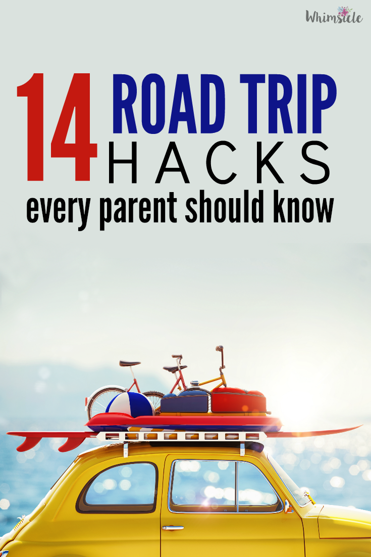 OMG! These road trip hacks make traveling with kids so much easier. Activities and snack ideas to survive that long car ride.