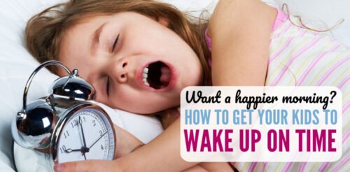Want a happier morning where all your kids get to school on time? These 6 tips will help solidify your morning routine without argument or yelling - ok, LESS argument and yelling. Waking your kids up for school will be a lot easier with these ideas in place.