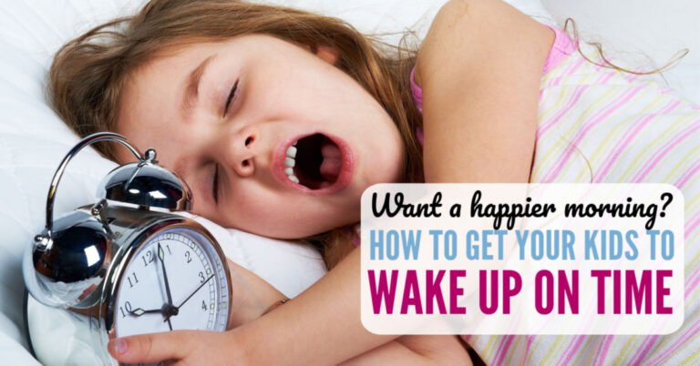 How To Wake Up A 5 Year-Old For School