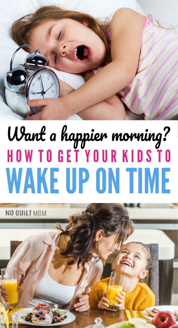 Want a happier morning where all your kids get to school on time? These 6 tips will help solidify your morning routine without argument or yelling - ok, LESS argument and yelling. Waking your kids up for school will be a lot easier with these ideas in place.
