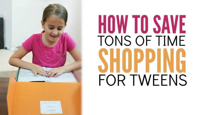 How to Save Tons of Time Shopping for Tween Outfits