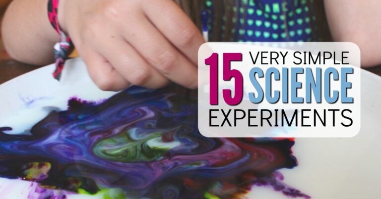 15 Very Simple Science Experiments (Using What You Already Have at Home!)