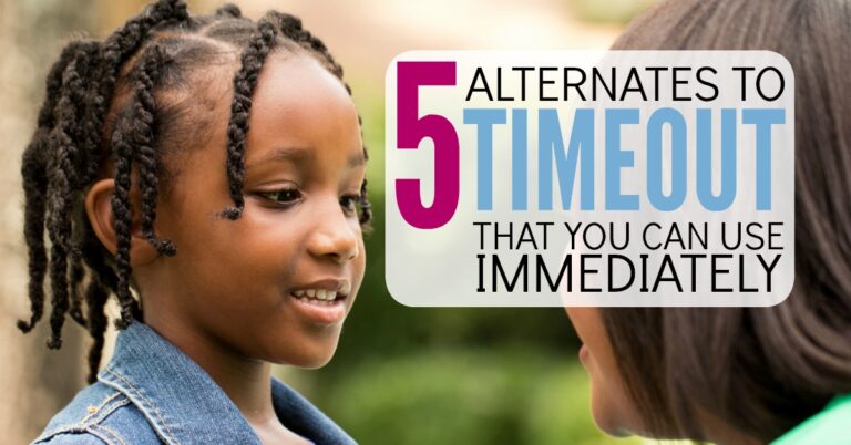 5 Alternatives to Timeout that you can use immediately for discipline!